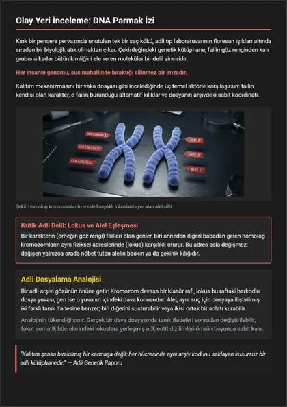 An AI illustration of chromosomes tagged with gene loci